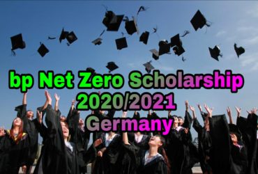bp Net Zero Scholarship 2020/2021, Germany